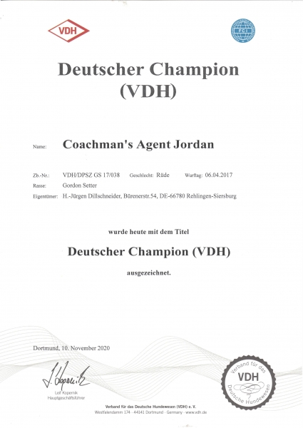 2 Champions zuhause